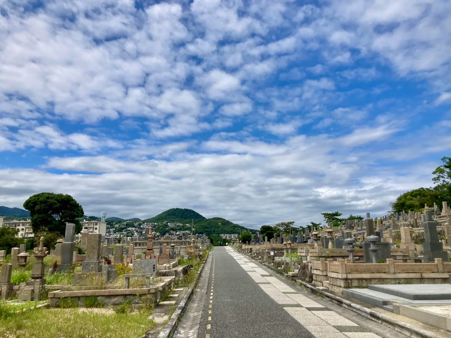 西宮市の満池谷墓地
